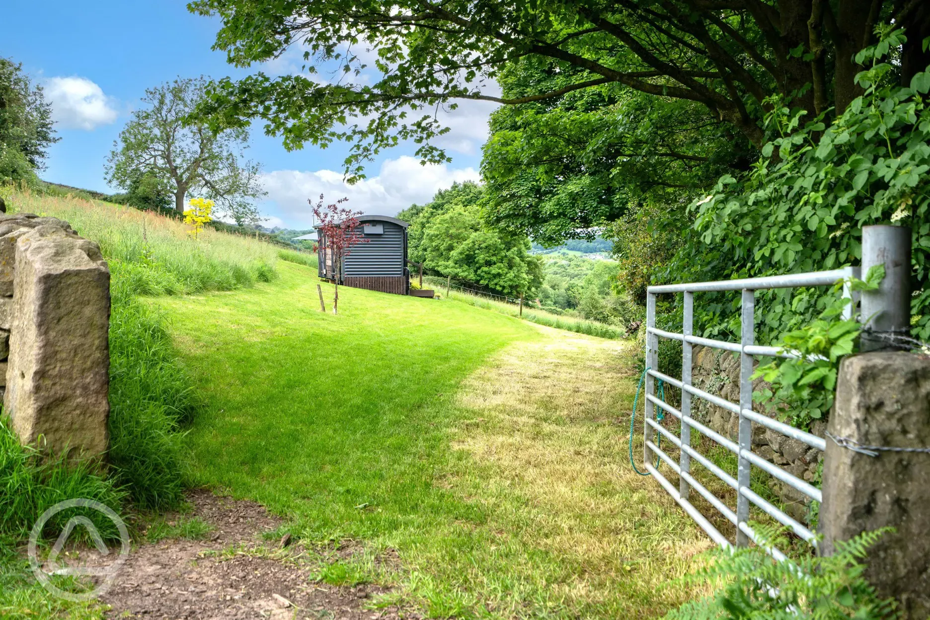 Entrance to the shepherd's hut