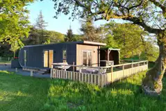 Patie's Hill ensuite glamping pod with hot tub