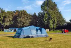 Non electric grass pitches for tents and small campervans