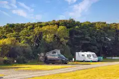 Hardstanding pitches (10m x 10m) with a 10 amp hook up