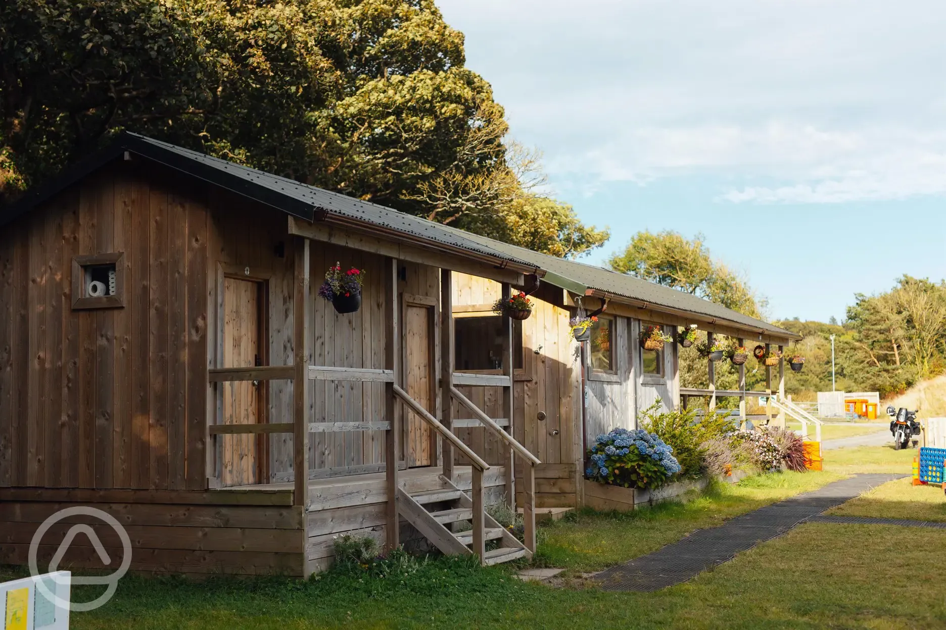 Toilet block