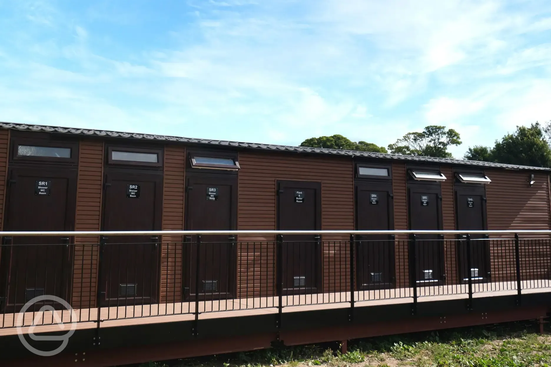 Facilities block exterior