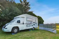 Electric grass pitches (top field) with 16amp electric hook up