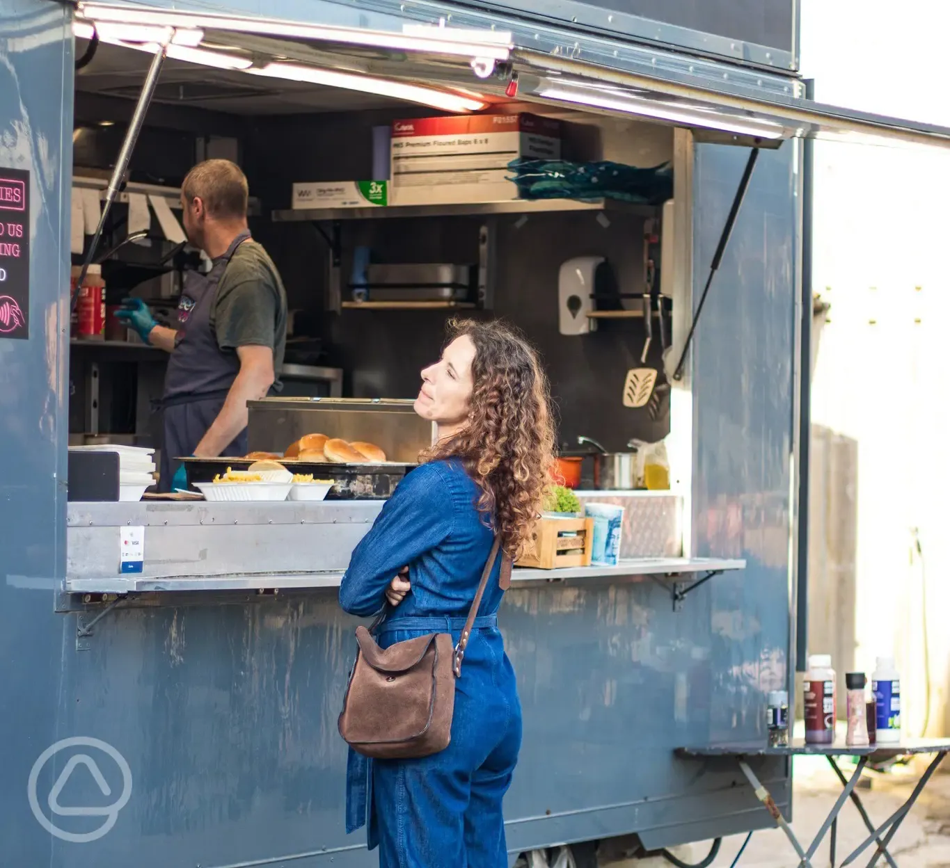 Food trucks on Fridays outside the cider barn