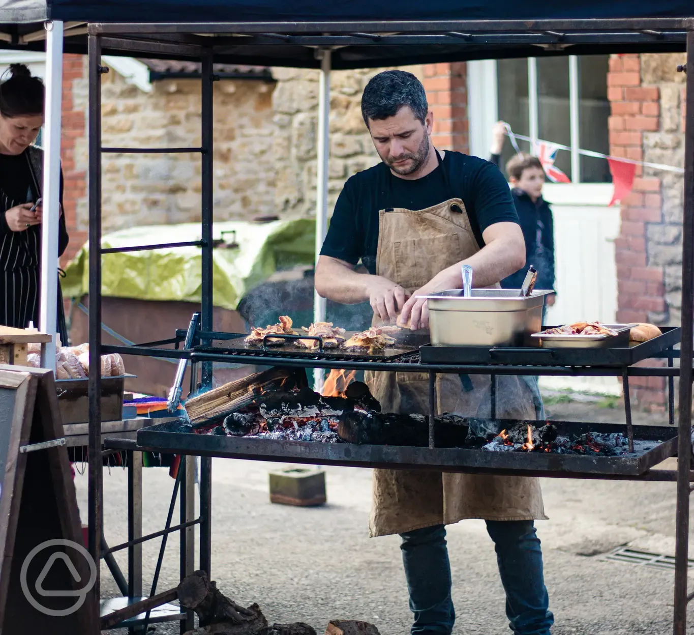 Food trucks on Fridays outside the cider barn