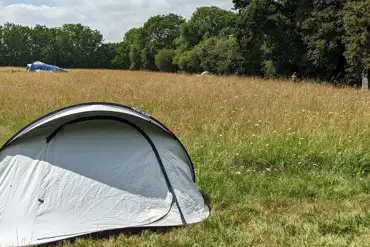 Unallocated grass tent pitches