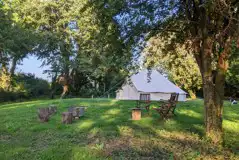 Furnished bell tent (pet friendly)