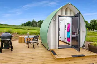 The Pods at Airhouses, Lauder, Scottish Borders (4.6 miles)