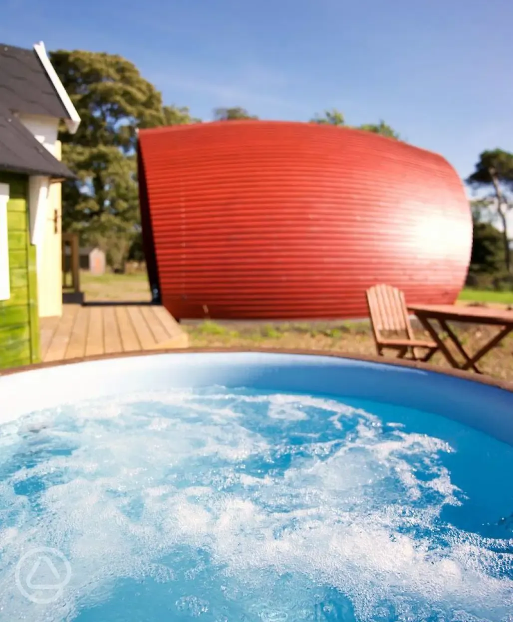 The Rowan pod hot tub