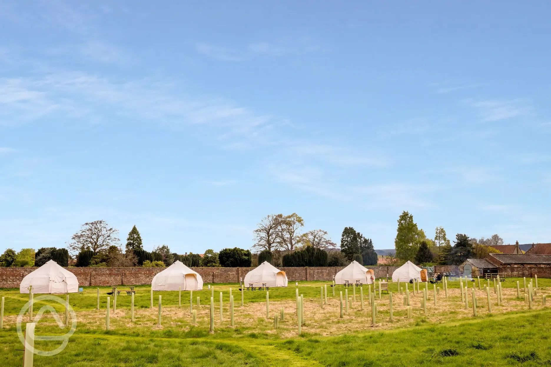 Two pet-friendly bell tents available