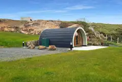 Ensuite glamping pod