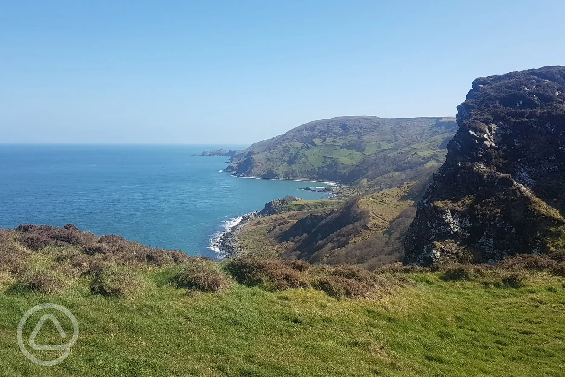 Fairhead cliff top