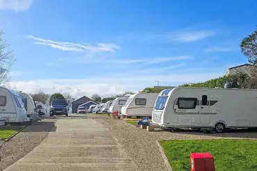 Fully serviced hardstanding pitches