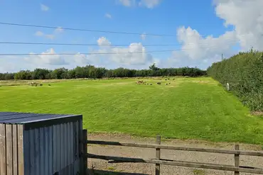 Non electric grass tent pitches