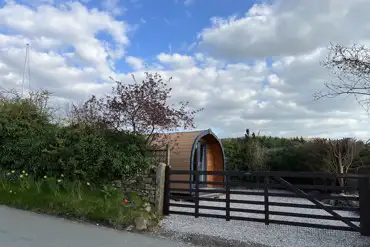 The Forest ensuite pod in private, enclosed area