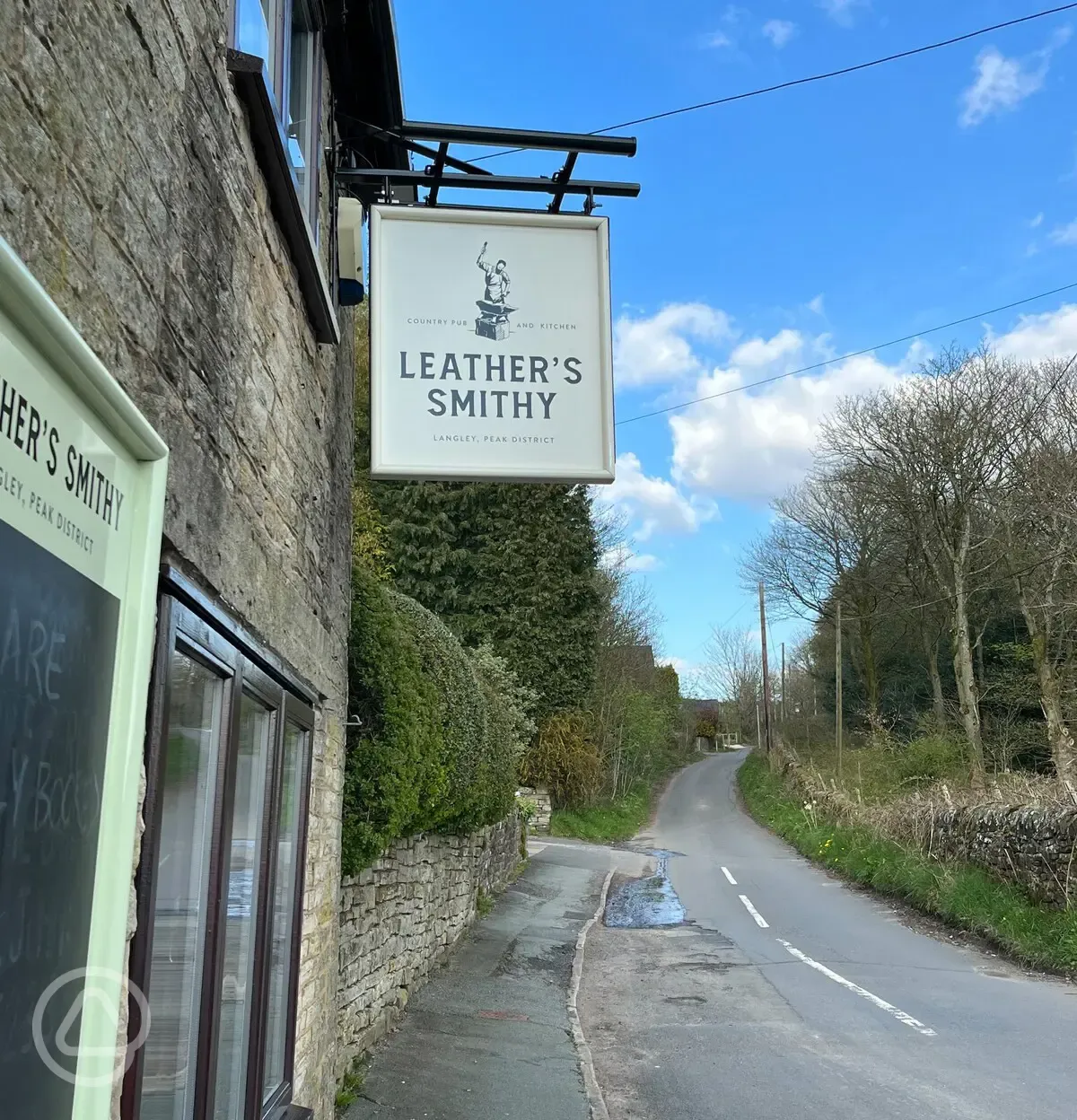 Leather's Smithy pub opposite the pod