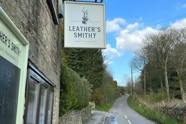 Leather's Smithy pub opposite the pod