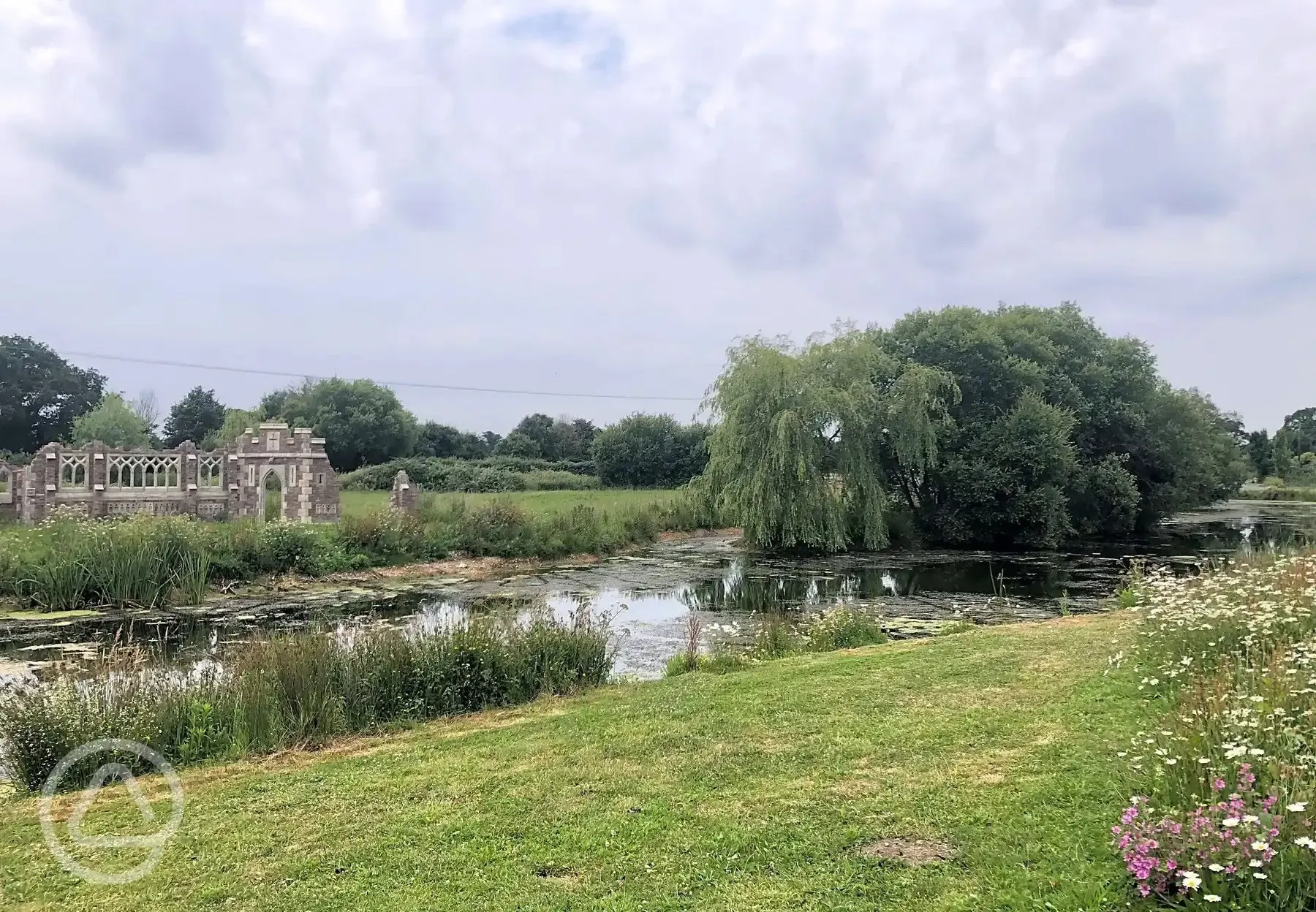 View of the site