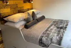 Willow shepherd's hut interior