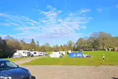 Electric grass pitches with 16 amp electric hook up Electric grass pitches with 16 amp electric hook up