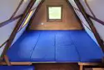 Apex glamping pod interior