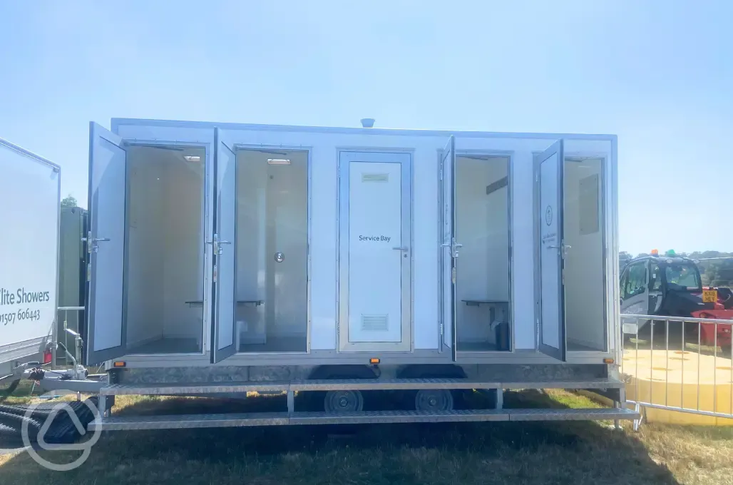 Shower facilities