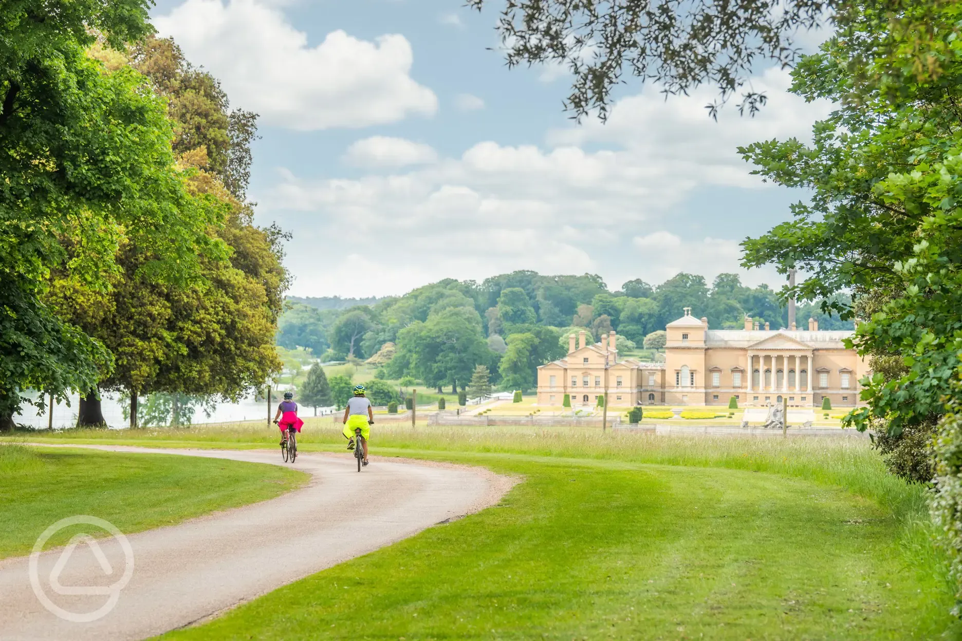 Cycling at Holkham Hall