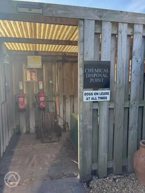 WC disposal point