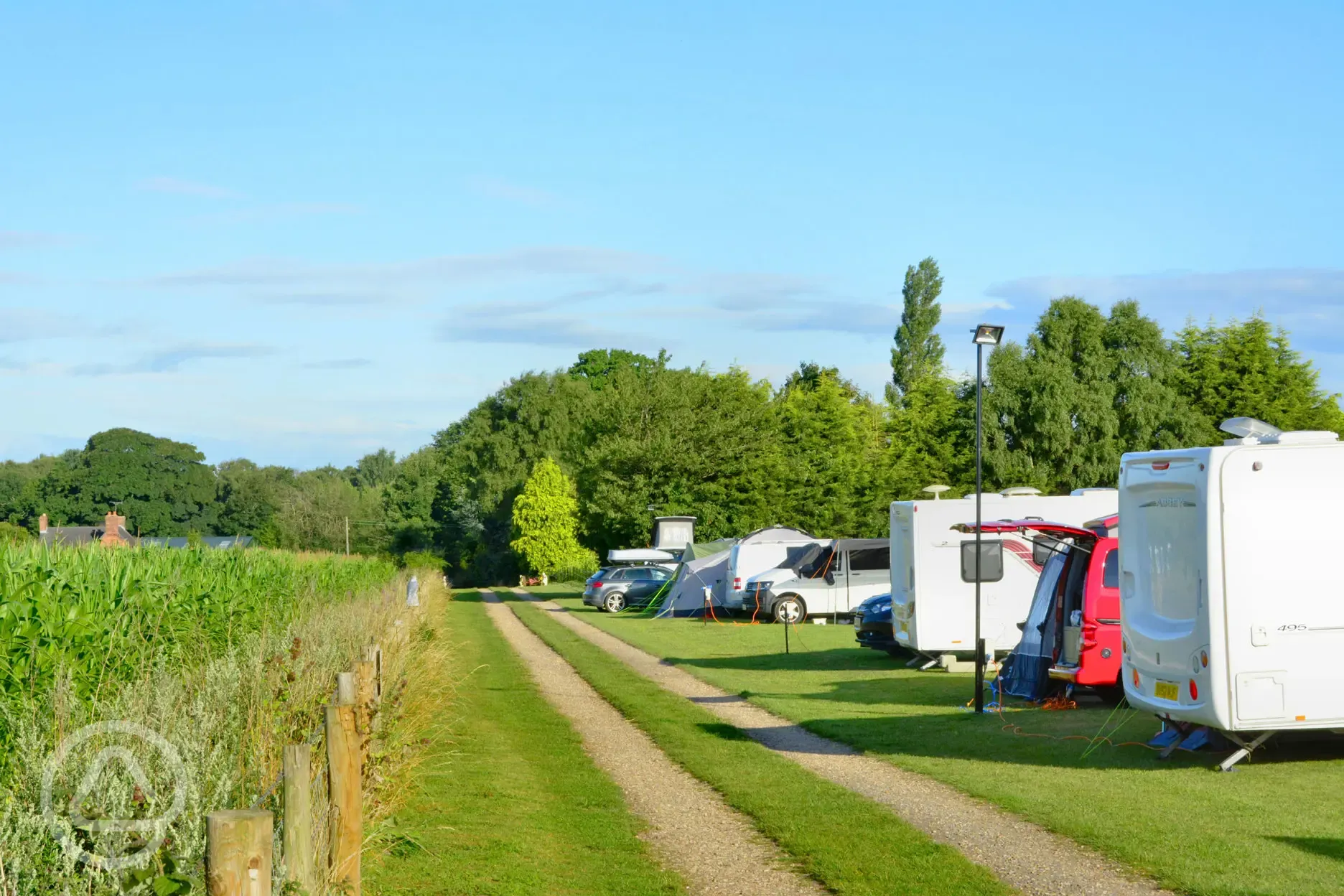 Electric grass pitches