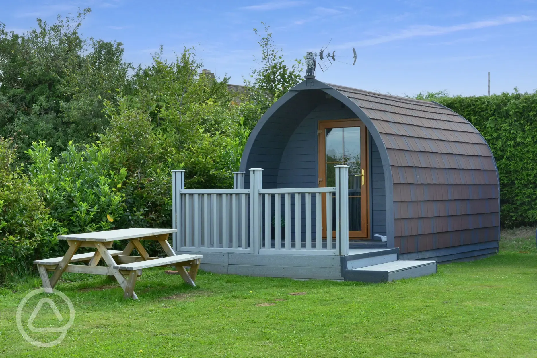 Family glamping pod