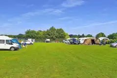 Electric grass pitches at Abdo Hill Farm