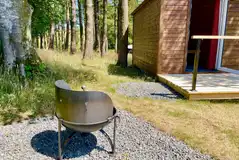 Carrock Fox shepherd's hut fire pit/BBQ Carrock Fox shepherd's hut fire pit/BBQ