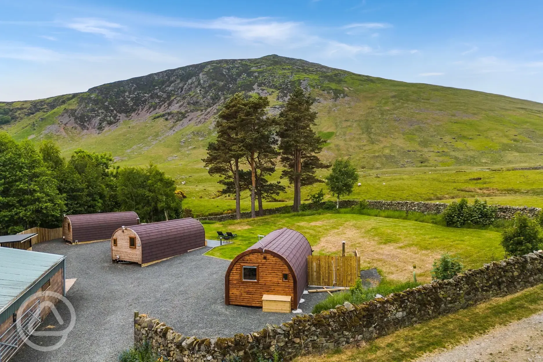 Glamping pods