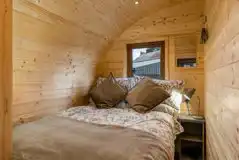 Carrock Sunset Glamping Pod double bedroom Carrock Sunset Glamping Pod double bedroom