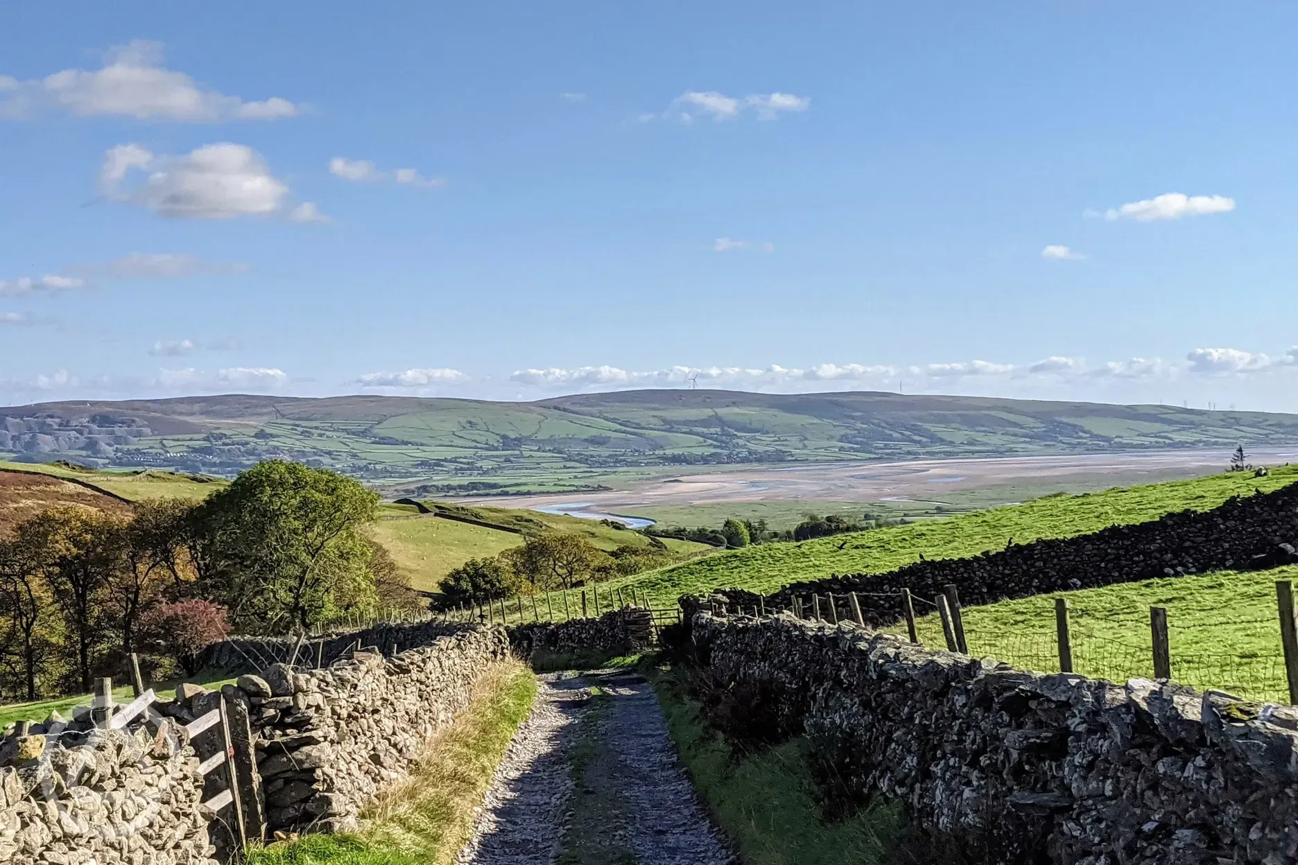 Bridleway from Swinside Stone Circle