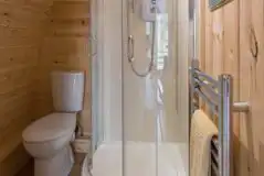 Glamping pod ensuite