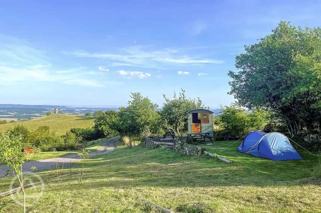 Shepherd's Hut and Camping