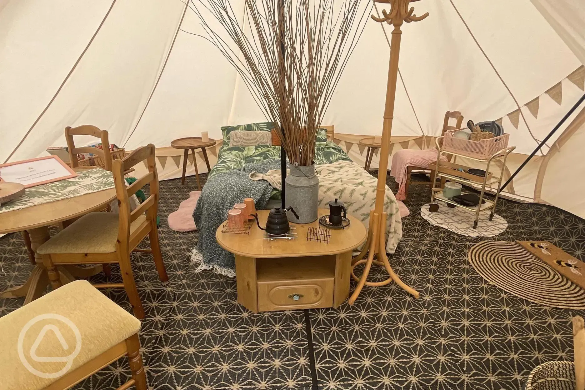 Barry Bell Tent Interior 