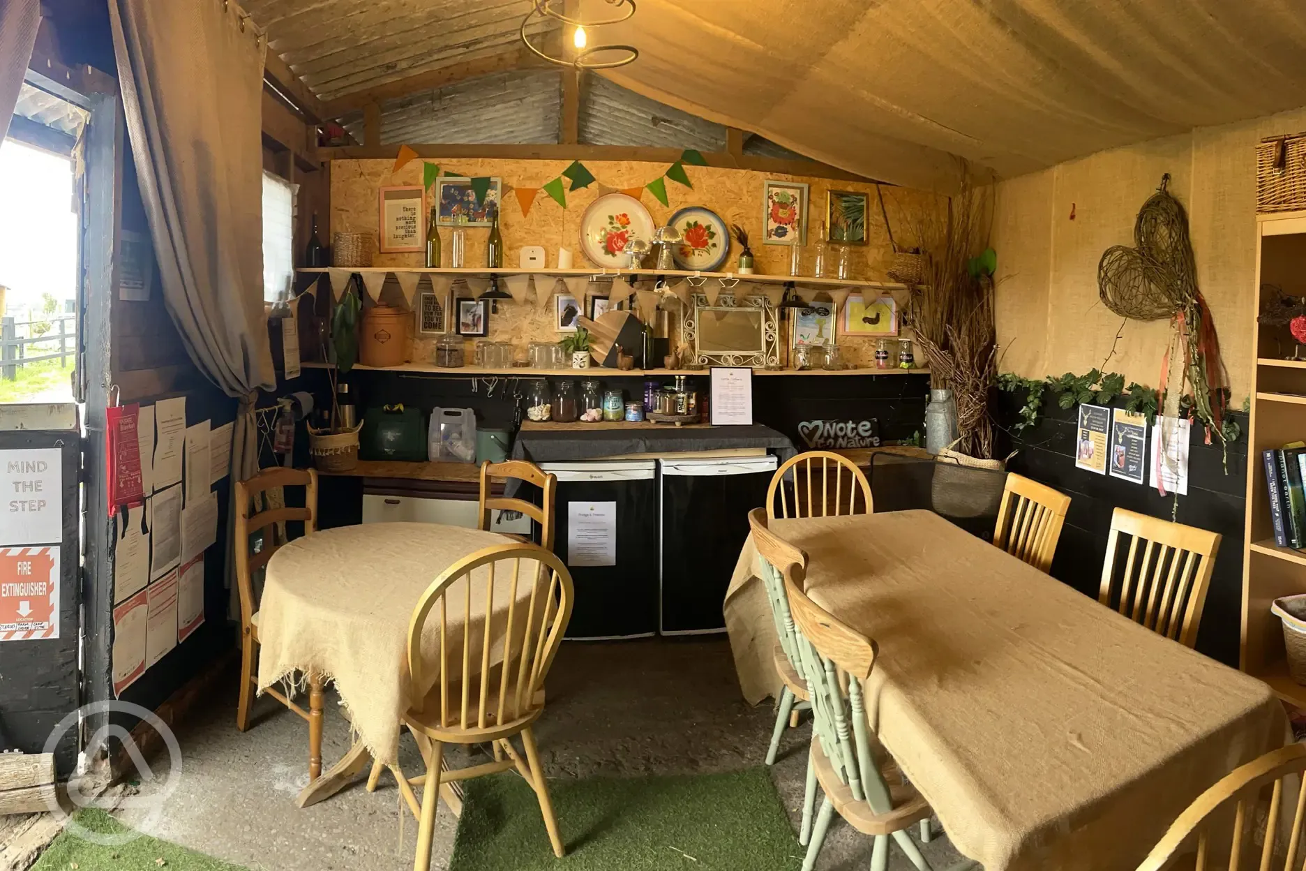 Stables rest and wellness room interior