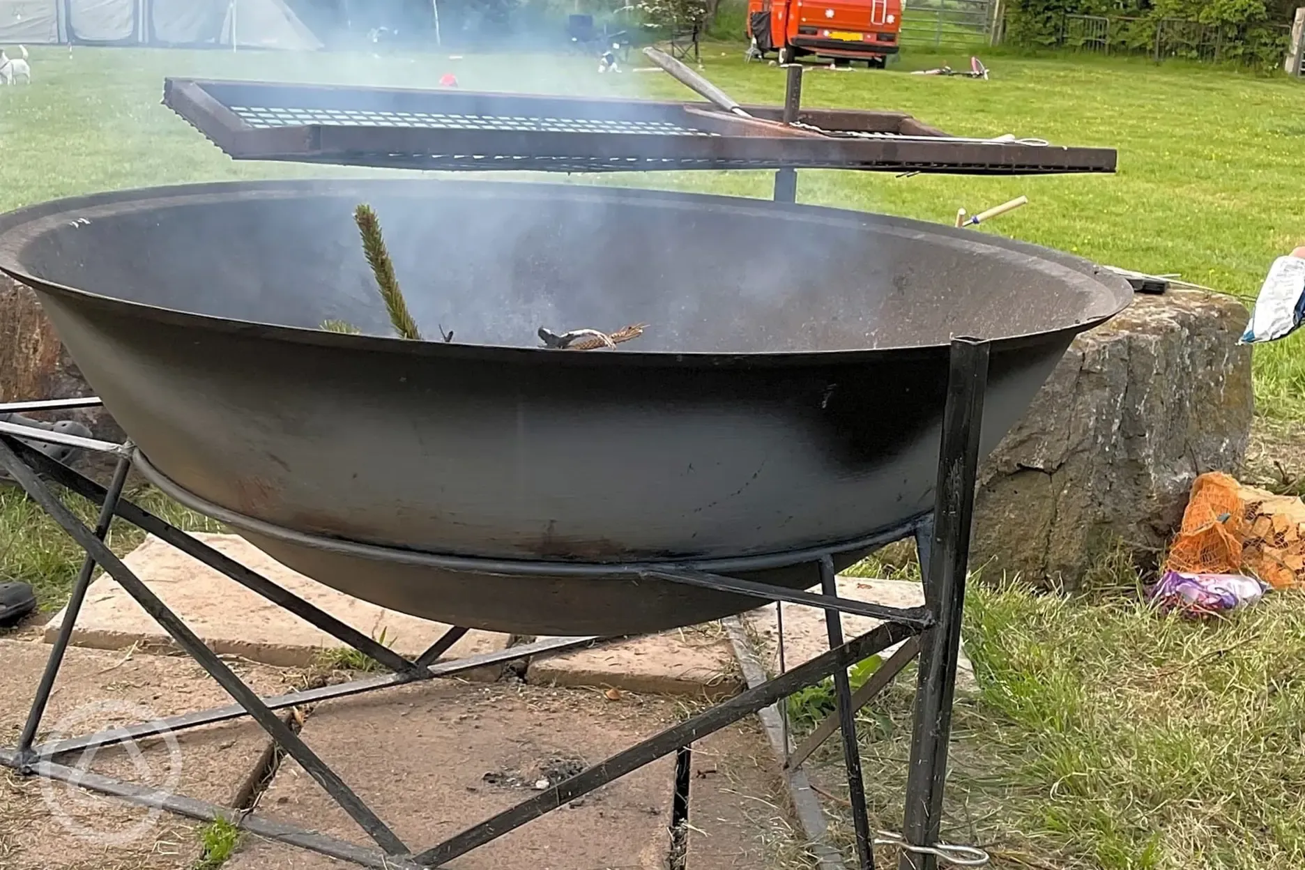 Communal fire pit/BBQ