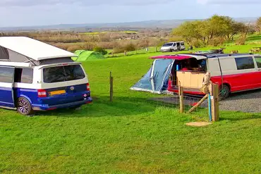 Small campervans and tents pitches
