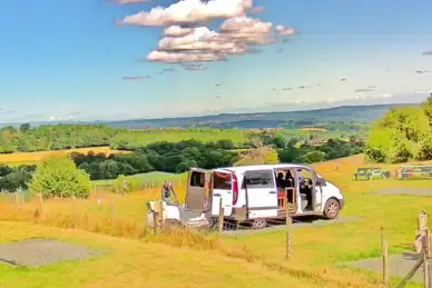 Spring Field Dark Skies Eco Camp