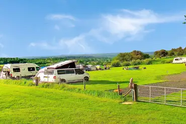 Grass and all weather hardstanding pitches 