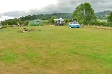 Top field tents and campervans
