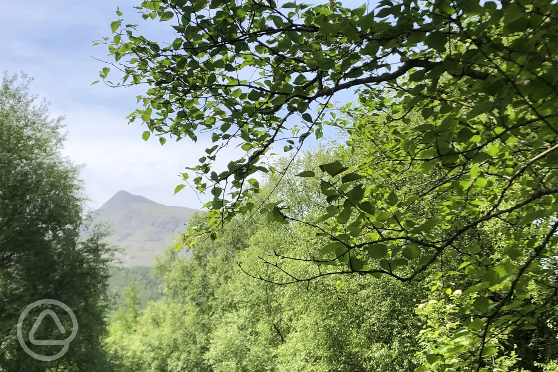 Moel Siabod can be climbed via footpaths from the campsite 