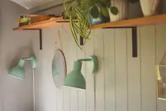 Yarrow shepherd's hut lighting