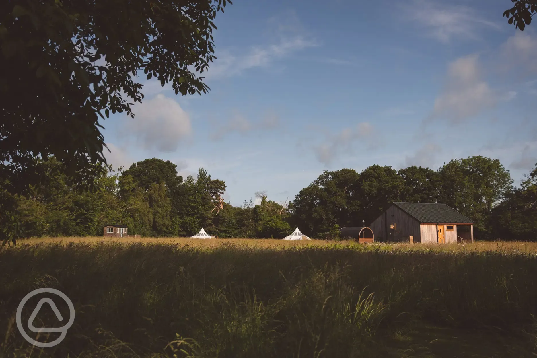 View of campsite