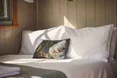 Yarrow shepherd's hut interior