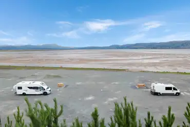 Hardstanding pitches (optional electric) with estuary views