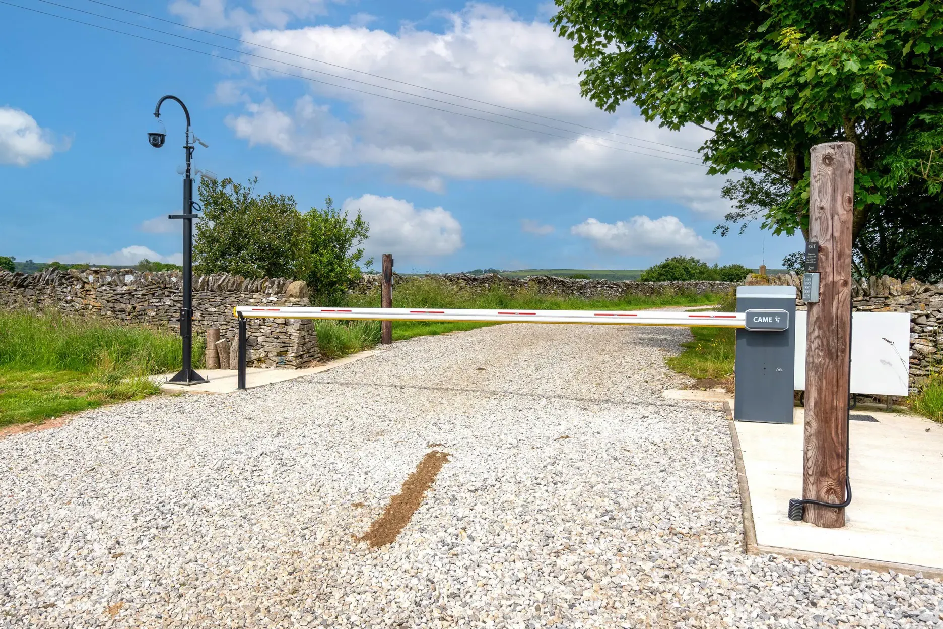 Site entrance